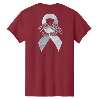 Crimson Red Nahas Flooring T-Shirt