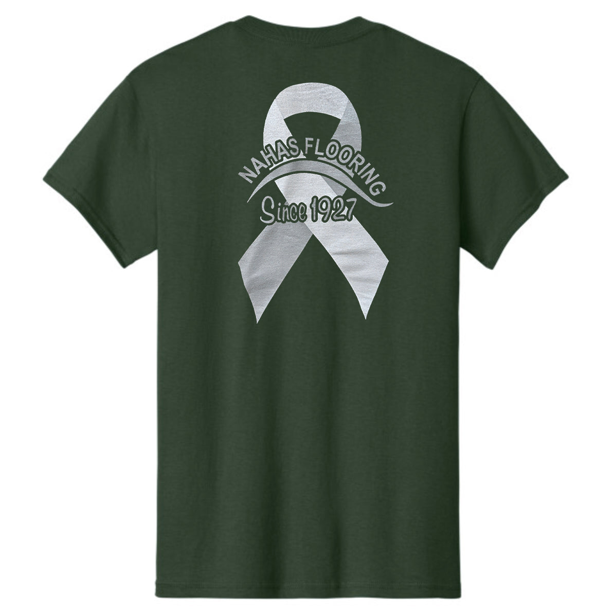 Military Green Nahas Flooring T-Shirt