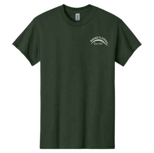 Military Green Nahas Flooring T-Shirt